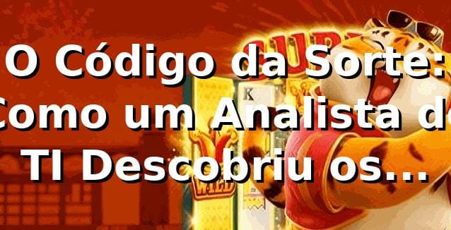 O Código da Sorte: Como um Analista de TI Descobriu os Slots do kk97 🎰